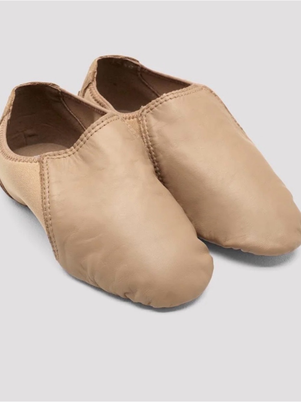 Kids Bloch leather jazz shoes, size 11